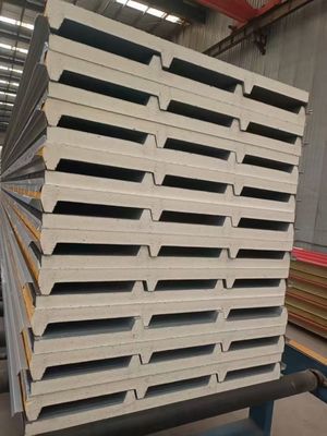 Polyurethane PUR Sandwich Panel Wall Roof 50mm 75mm 100mm 125mm