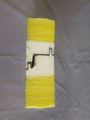 OEM Prefabricated Glasswool Insulated Sandwich Panel Roofing Polyurethane 100mm