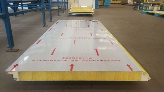 Acoustic Sandwich Composite 50 Mm Panel Waterproof Fireproof