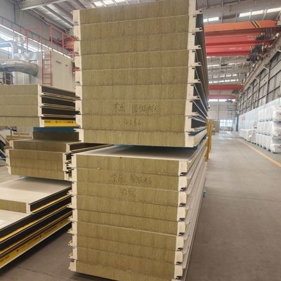 Pu Sealing Sandwich Panel Rockwool Waterproof Feature