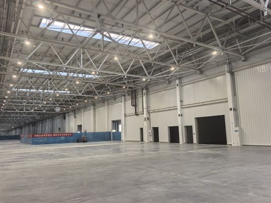 China Low Cost Large-Span Steel Structure Custom Designed Steel Frame Structure Industrial Prefabricated Buildings Workshop Factory Plant Warehouse 