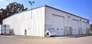 Industrial Steel Shed & Warehouse Building - Prefab Metal Structure for Storage