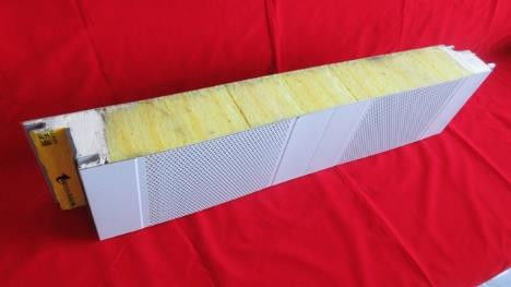 Steel Foam Glasswool Sandwich Panel Exterior Wall Roof 50mm-200mm RAL Color