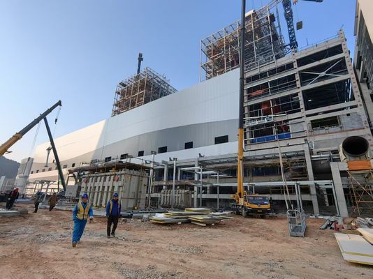 Mehr als 50 Jahre Struktur Fabrik Stahlstruktur Workshop Light Steel Modern Warehouse Total Lösung für Projekte