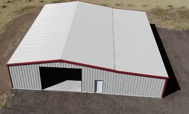 Customized Prefabricated Pole Barn Kits Barndominium Steel Structure Farm Shed Prefab Warehouse Workshop Metal Building