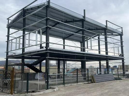 Professionelles Design, schnelle Installation, Werkstattgebäude mit vorgefertigter Struktur, Werkstatt mit Stahlverbund