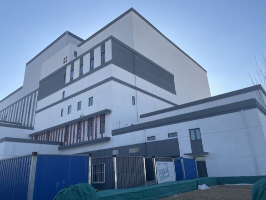 1000 Quadratmeter vorgefertigter, feuerverzinkter Rahmen, Logistikwerkstatt, Industriegebäude, Gewerbegebäude, Stahlkonstruktion, Lager