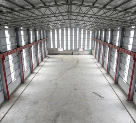 Light Steel Structure Prefab Workshop Customized Industrial Steel Building for Storage Shed & Small Manufacturing Plant